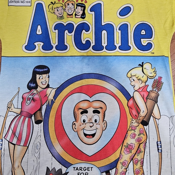 Vintage 1985 Jodie Arden Archie Comics One Size Sleep Shirt - Picture 9 of 9